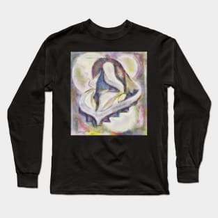 Abstract Madonna Profile Long Sleeve T-Shirt